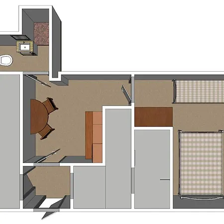 7 Mountains Apt #3 شقة برغن